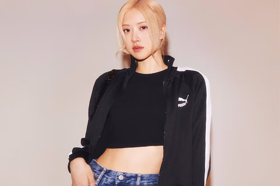 rose de black pink es la nueva imagen de puma
