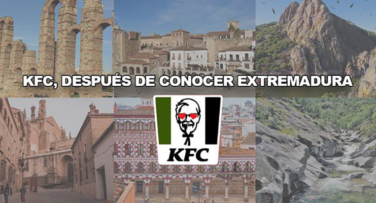 KFC involucra al presidente de Extremadura en su última acción en redes sociales - Just Retail