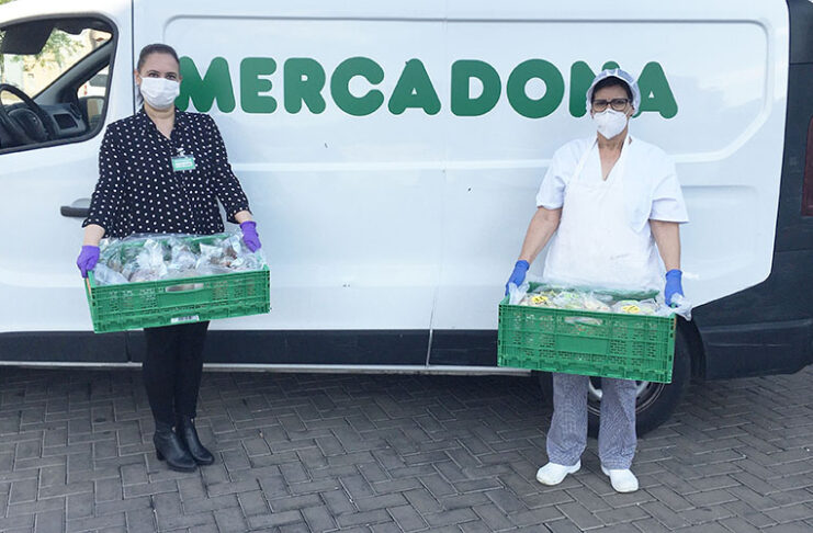 Mercadona dona más de 17.000 toneladas de alimentos en 2020 - Just Retail