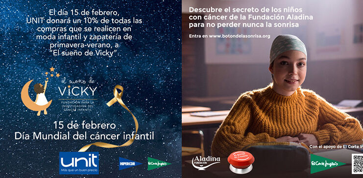 El Corte Inglés apoya la lucha contra el cáncer infantil con dos acciones solidarias - Just Retail