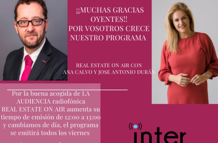 La directora de Just Retail, Marta Reñones, invitada en el programa de radio Real Estate On Air - Just Retail