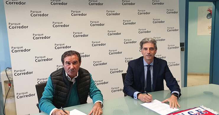 Parque Corredor firma un acuerdo de colaboración con la Agrupación Deportiva Torrejón - Just Retail