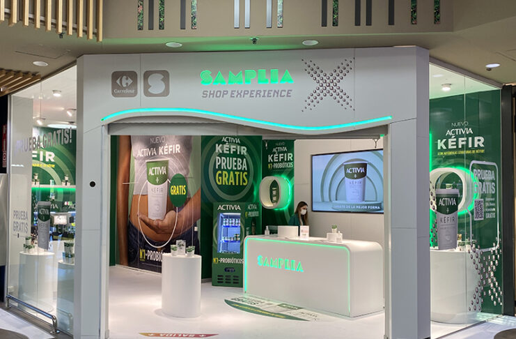 Samplia X abre su primera tienda en España de la mano de Carmila - Just Retail