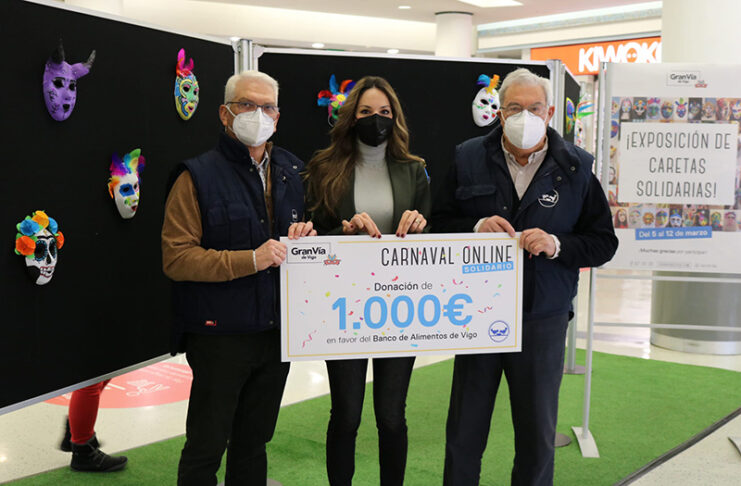 Gran Via de Vigo donación Banco de Alimentos noticias retail