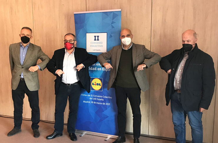 Lidl CCOO UGT firman convenio colectivo contexto COVID-19 noticias retail