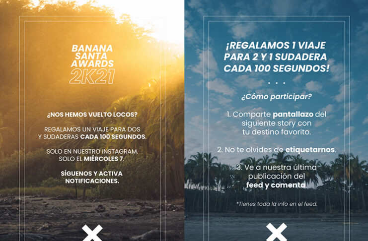 Blue Banana sorteo 100 segundos noticias retail