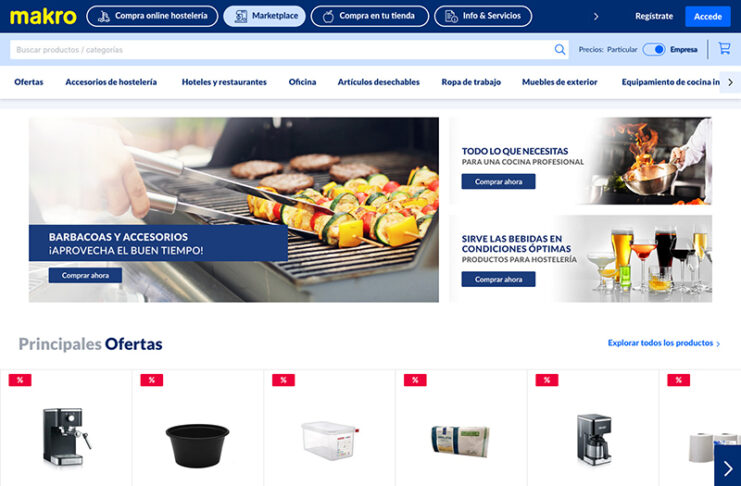 Makro lanza marketplace hostelería noticias retail