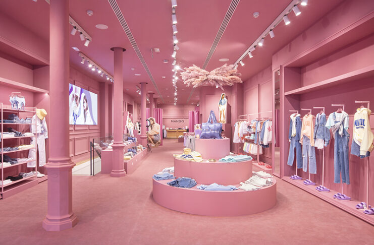 Mango pop-up Barcelona línea teen apertura noticias retail