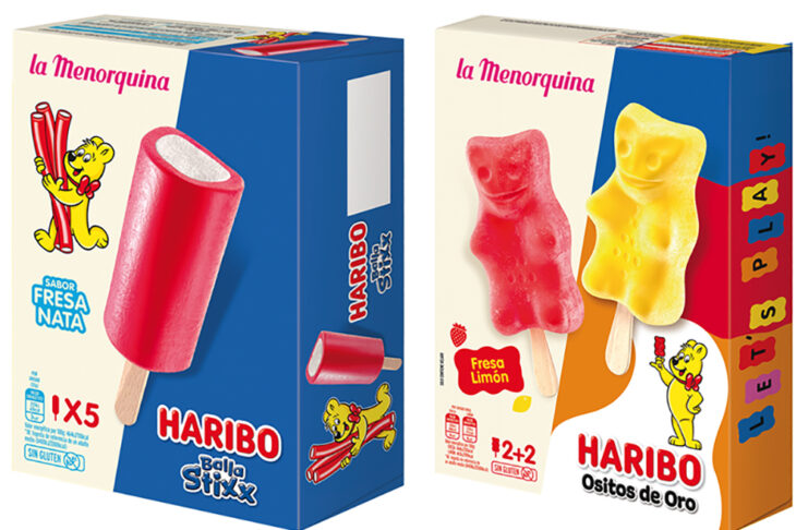 Haribo La Menorquina desarrollo distribución dos nuevos helados noticias retail