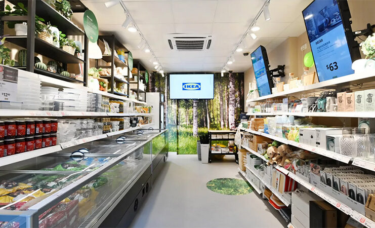 IKEA tienda pequeña Hong Kong noticias retail