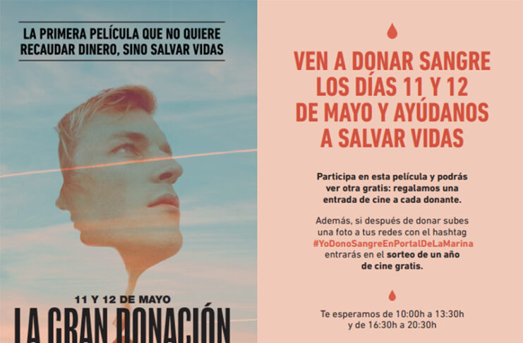 Portal de la Marina maratón donación de sangre noticias retail