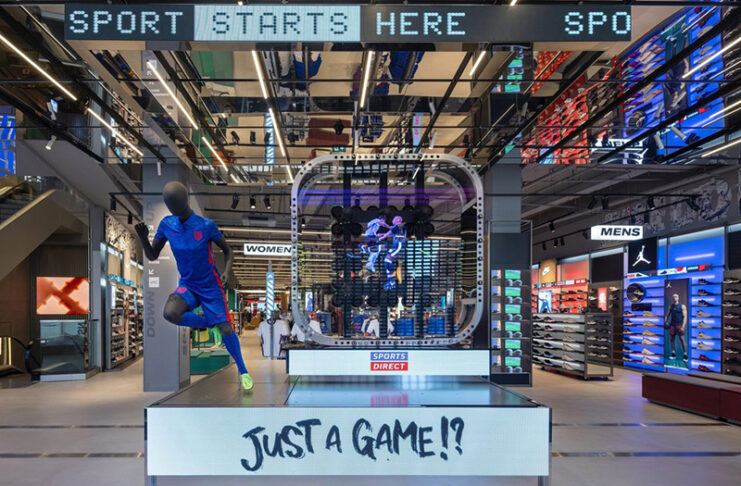 Sports Direct flagshig Londres noticias retail