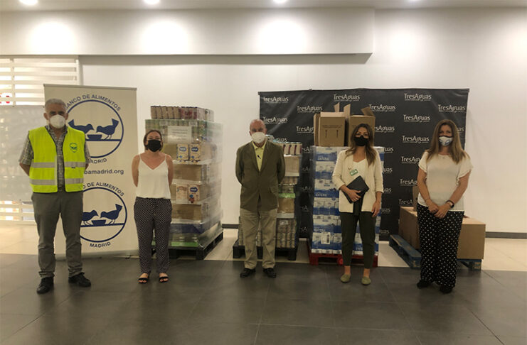 TresAguas Mercadona donación banco alimentos noticias retail
