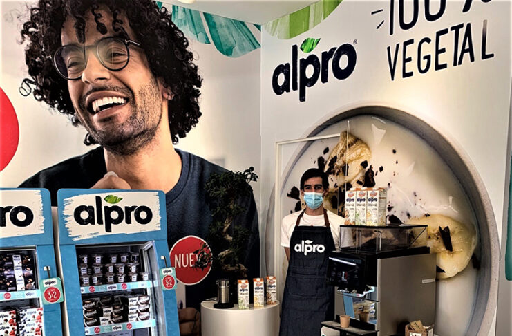 Danone activación marca Gran Vía madrileña noticias retail