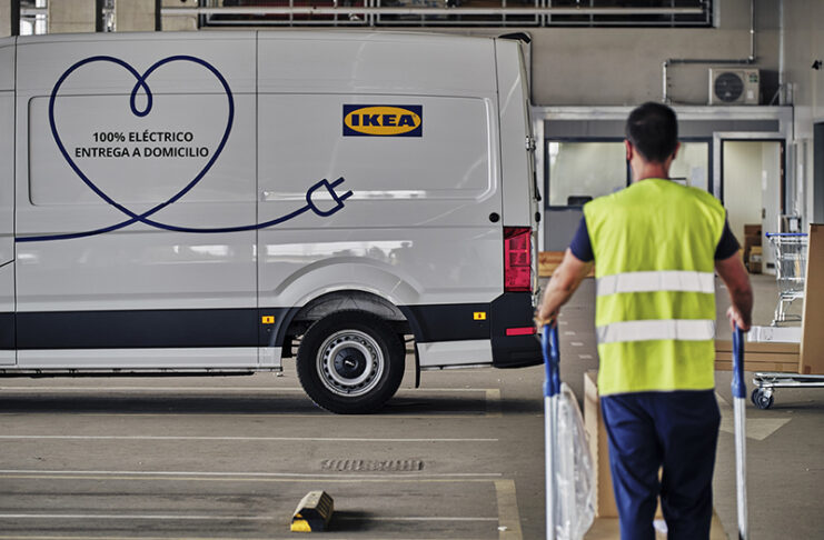Ikea cambio climatico flota electrica sostenibilidad noticias retail