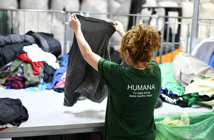 Parquesur recuperar textil usado Humana noticias retail