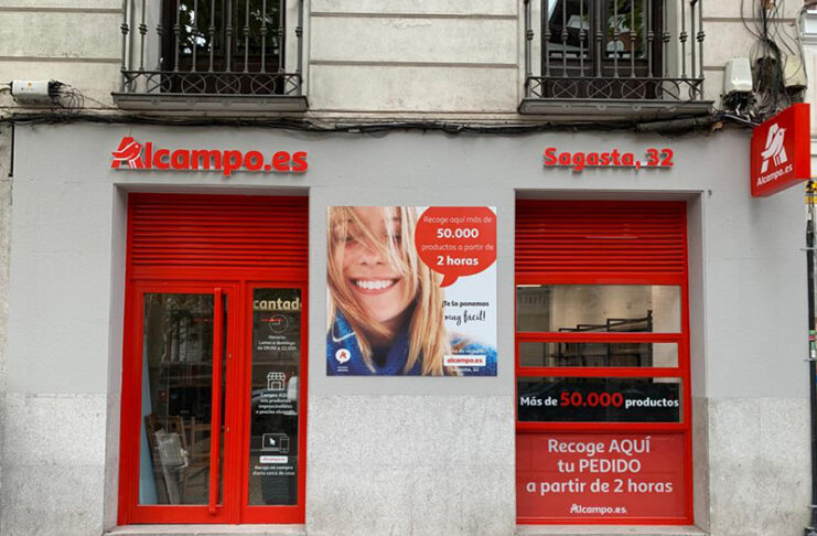 Alcampo punto recogida Madrid noticias retail