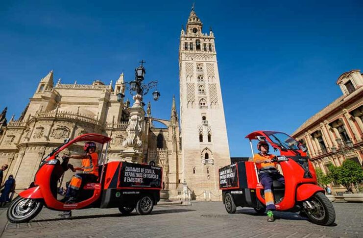 Heineken proyecto piloto Sevilla ultima milla sostenibilidad noticias retail