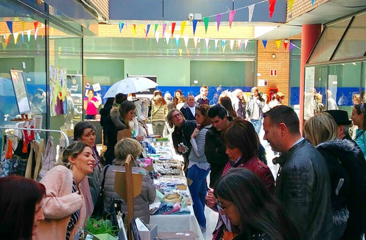 Porches del Audiorama mercado tradicional artesania diseño gourmet noticias retail