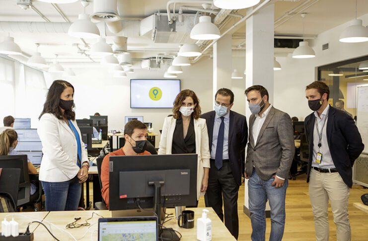 Ayuso inaugura Madrid hub tecnologico Glovo noticias retail