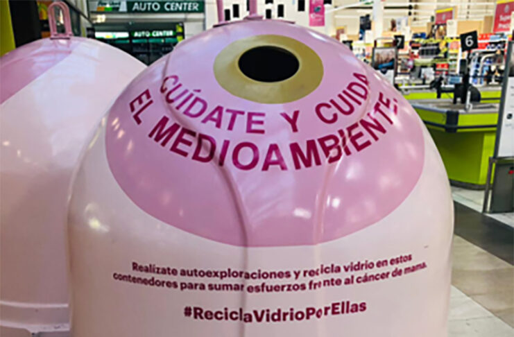 Carmila campaña 'Recicla Vidrio por ellas' noticias retail