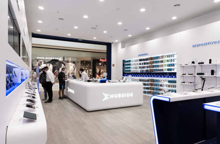 Hubside reacondicionamiento tecnológico sostenibilidad noticias retail