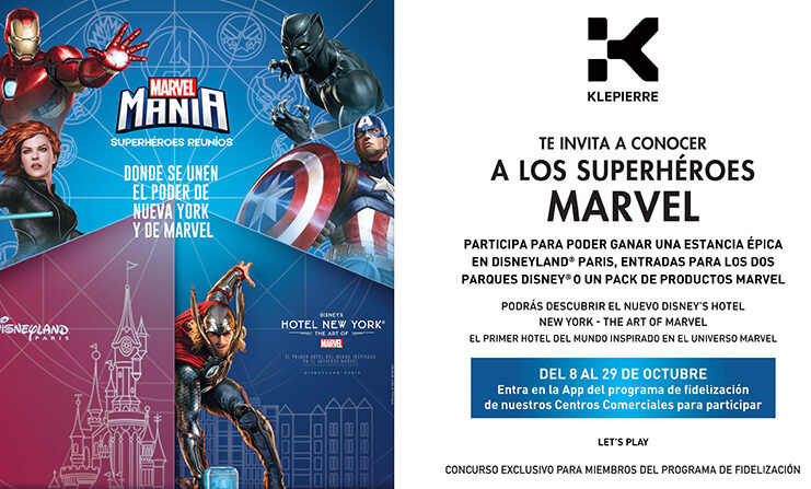 Klépierre app fidelización campaña Disney noticias retail
