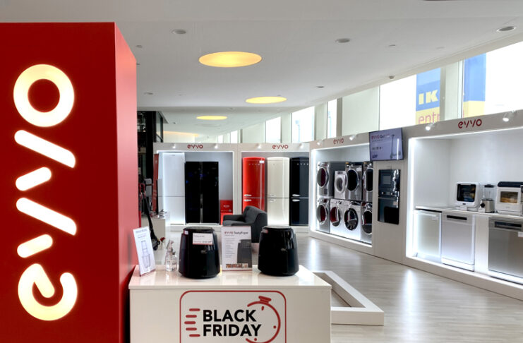 Evvo Río Shopping apertura stand temporal electrodomésticos noticias retail