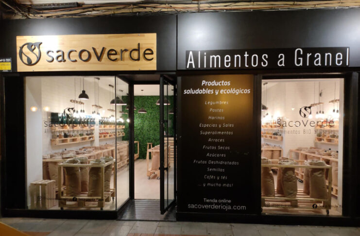 Saco Verde apertura Logroño La Rioja alimentos granel noticias retail