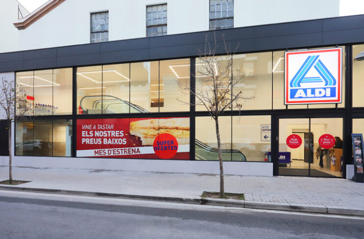 Aldi expansión apertura Badalona supermercado