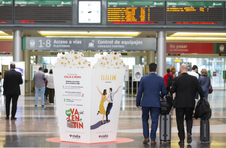 Vialia Málaga San Valentín promoción