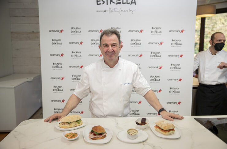 Bocados con estrella Aramark Berasategui