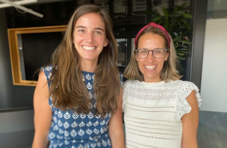 Elena Fernández y Marta Goñi
