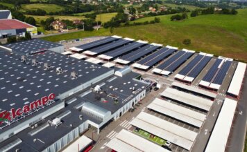 Alcampo inaugura en Gijón su primera planta solar de autoconsumo en Asturias junto a Helexia
